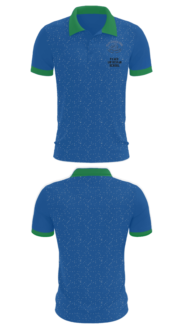 Short Sleeve Performance Polo, Peace Lutheran School, Spirit Store, Teamtime, Team time, sublimation, custom sports apparel, team uniforms, spirit wear, spiritwear, sports uniforms, custom shirts, team store, custom team store, fundraiser sports, apparel fundraiser