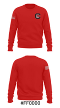 Cocke County High School Wrestling 80339347 Crew Neck Sweatshirt - 16