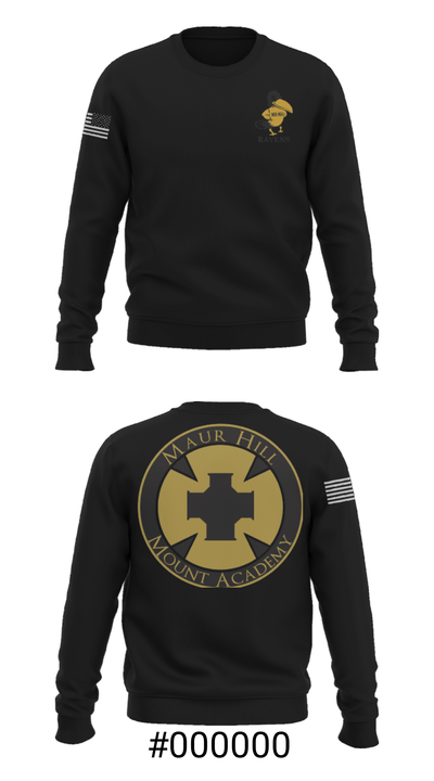Maur Hill - Mount Academy Swimming 44931227 Crew Neck Sweatshirt - 16
