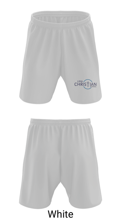 Lima Christian School 24277331 Athletic Shorts With Pockets - 1