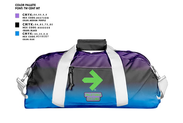 Duffle Bag, MediaSource Pelotonia, Cycling, Teamtime, Team time, sublimation, custom sports apparel, team uniforms, spirit wear, spiritwear, sports uniforms, custom shirts, team store, custom team store, fundraiser sports, apparel fundraiser