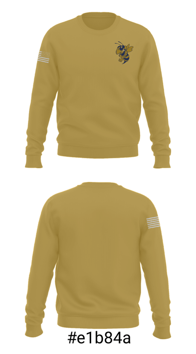 Kingfisher Middle School Wrestling 8097155 Crew Neck Sweatshirt - 16