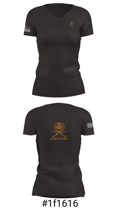 1-9 cav 77516871 Women's Short Sleeve V-neck Shirt - 4