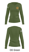 405th Civil Affairs Battalion 83178840 Women's Long Sleeve V-neck Shirt - 31