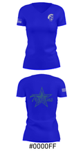 Johnson County Middle School Basketball 60515333 Women's Short Sleeve V-neck Shirt - 21