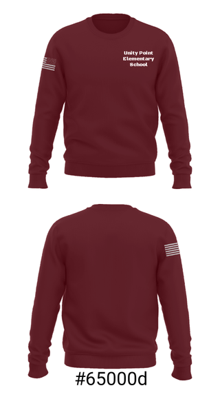 Crew Neck Sweatshirt, Unity Point Elementary School, Spirit Store, Teamtime, Team time, sublimation, custom sports apparel, team uniforms, spirit wear, spiritwear, sports uniforms, custom shirts, team store, custom team store, fundraiser sports, apparel fundraiser