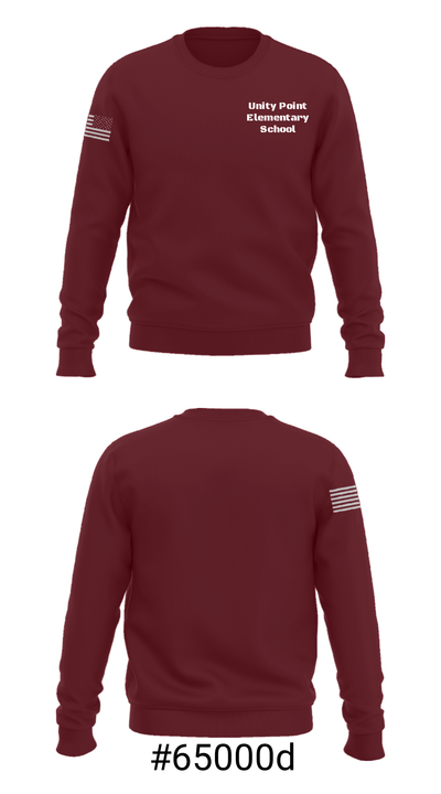 Unity Point Elementary School 6035287 Crew Neck Sweatshirt - 16