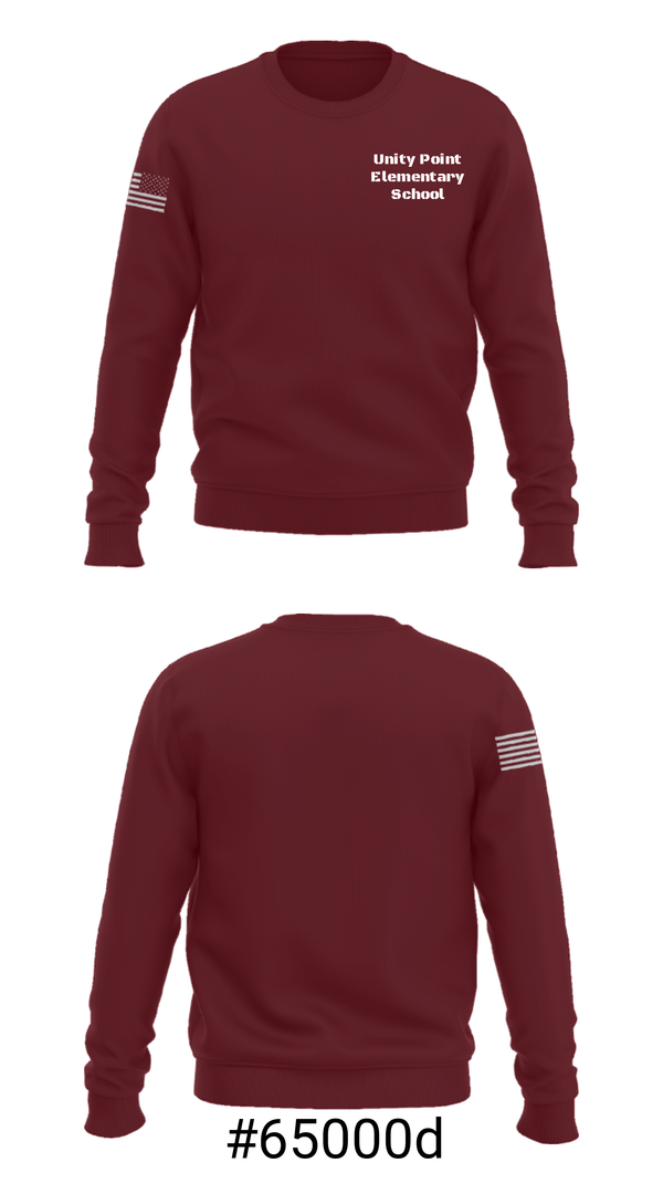 Crew Neck Sweatshirt, Unity Point Elementary School, Spirit Store, Teamtime, Team time, sublimation, custom sports apparel, team uniforms, spirit wear, spiritwear, sports uniforms, custom shirts, team store, custom team store, fundraiser sports, apparel fundraiser