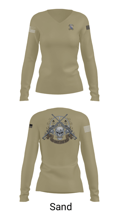 1-8 IN 44422879 Women's Long Sleeve V-neck Shirt - 47