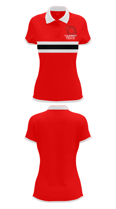Short Sleeve Performance Polo, Schrum Memorial Middle School Basketball, Men's Basketball, Teamtime, Team time, sublimation, custom sports apparel, team uniforms, spirit wear, spiritwear, sports uniforms, custom shirts, team store, custom team store, fundraiser sports, apparel fundraiser