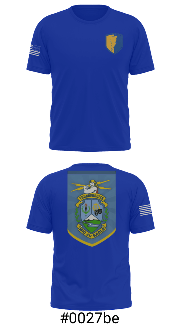 Short Sleeve Performance Shirt, MIO Ausable schools, Spirit Store, Teamtime, Team time, sublimation, custom sports apparel, team uniforms, spirit wear, spiritwear, sports uniforms, custom shirts, team store, custom team store, fundraiser sports, apparel fundraiser