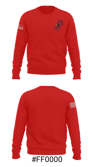 Crew Neck Sweatshirt, William Jewell College Wrestling, Wrestling, Teamtime, Team time, sublimation, custom sports apparel, team uniforms, spirit wear, spiritwear, sports uniforms, custom shirts, team store, custom team store, fundraiser sports, apparel fundraiser