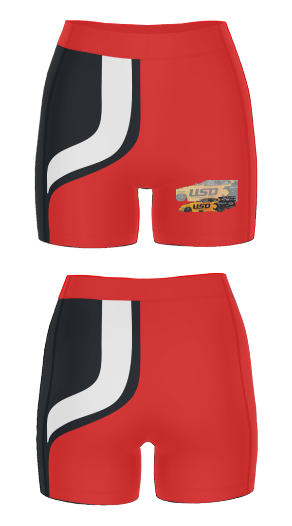 Women's Compression Shorts, USD INC., , Teamtime, Team time, sublimation, custom sports apparel, team uniforms, spirit wear, spiritwear, sports uniforms, custom shirts, team store, custom team store, fundraiser sports, apparel fundraiser