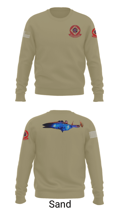 Diamond Backs VFA-102 23463151 Crew Neck Sweatshirt - 42