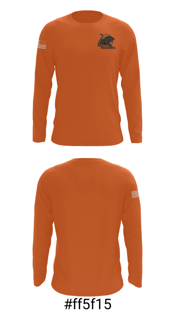 Long Sleeve Performance Shirt, Lisbon Regional High School Basketball, Men's Basketball, Teamtime, Team time, sublimation, custom sports apparel, team uniforms, spirit wear, spiritwear, sports uniforms, custom shirts, team store, custom team store, fundraiser sports, apparel fundraiser
