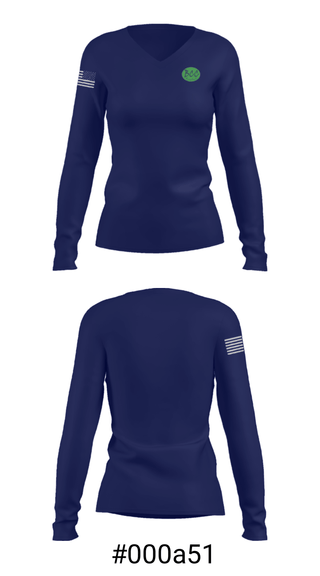 Women's Long Sleeve Vneck Shirt, Buckeye Career Center, Spirit Store, Teamtime, Team time, sublimation, custom sports apparel, team uniforms, spirit wear, spiritwear, sports uniforms, custom shirts, team store, custom team store, fundraiser sports, apparel fundraiser