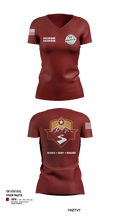 Fort Bliss DENTAC 45605501 Women's Short Sleeve V-neck Shirt - 92