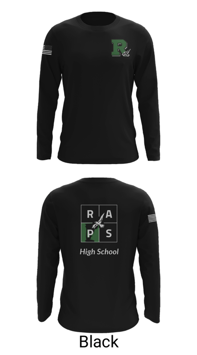 Rapoport Academy Public School-Meyer High School Basketball 55770827 Long Sleeve Performance Shirt - 11