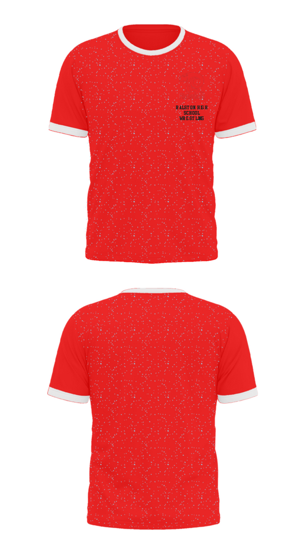 Short Sleeve Performance Shirt, Ralston High School Wrestling, Wrestling, Teamtime, Team time, sublimation, custom sports apparel, team uniforms, spirit wear, spiritwear, sports uniforms, custom shirts, team store, custom team store, fundraiser sports, apparel fundraiser