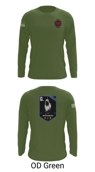 G Co 427th 38231110 Long Sleeve Performance Shirt - 27