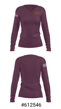 Fort Gratiot Middle School Wrestling 84707959 Women's Long Sleeve V-neck Shirt - 20