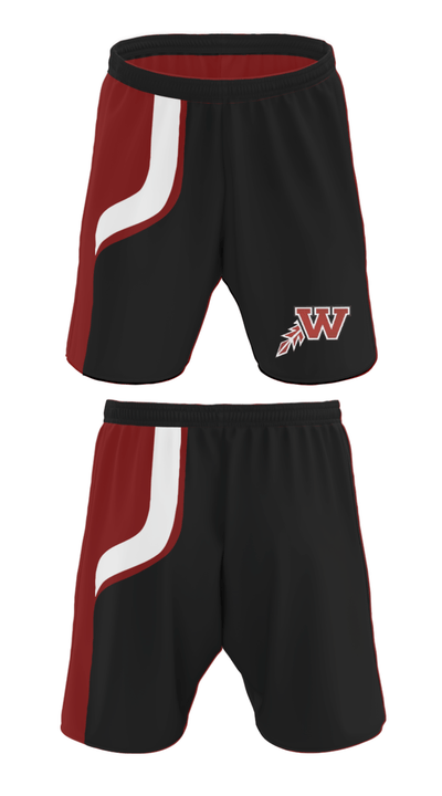 Waterloo West High School Basketball 71439275 Athletic Shorts With Pockets - 27