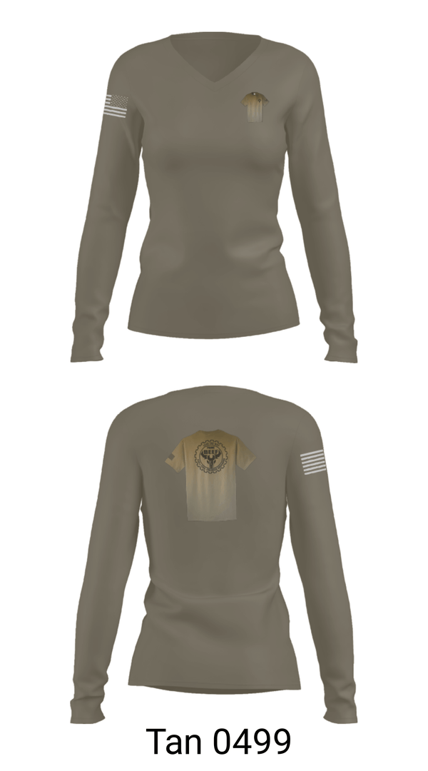 Women's Long Sleeve Vneck Shirt, , , Teamtime, Team time, sublimation, custom sports apparel, team uniforms, spirit wear, spiritwear, sports uniforms, custom shirts, team store, custom team store, fundraiser sports, apparel fundraiser