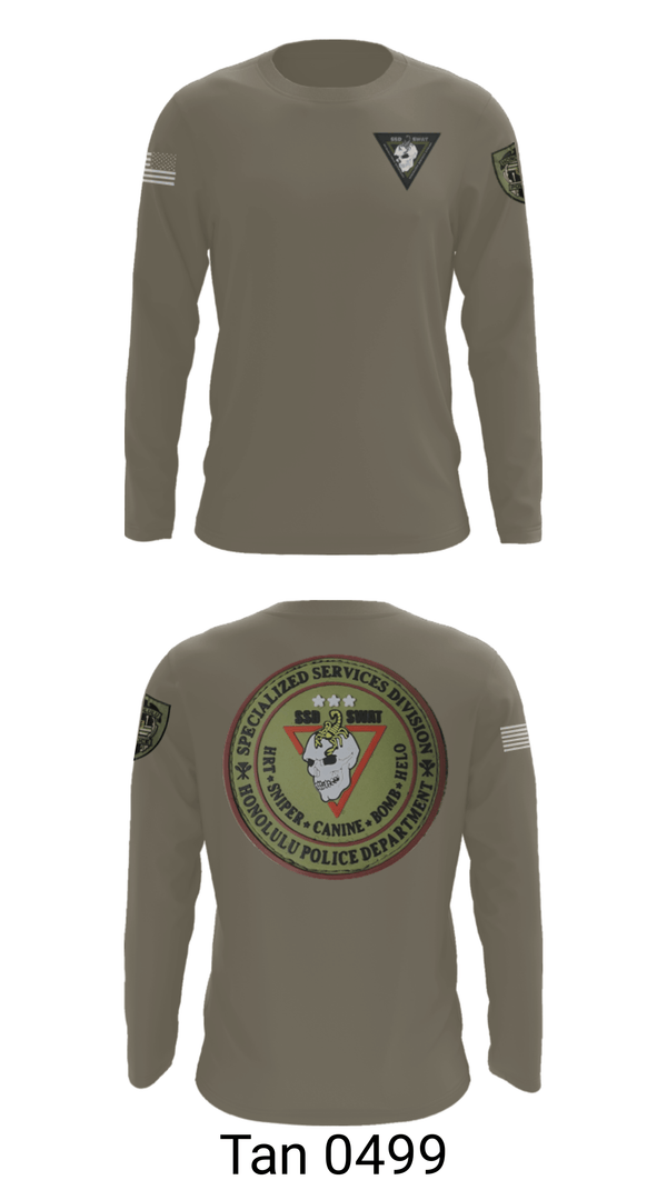 Long Sleeve Performance Shirt, SSD, Police, Teamtime, Team time, sublimation, custom sports apparel, team uniforms, spirit wear, spiritwear, sports uniforms, custom shirts, team store, custom team store, fundraiser sports, apparel fundraiser