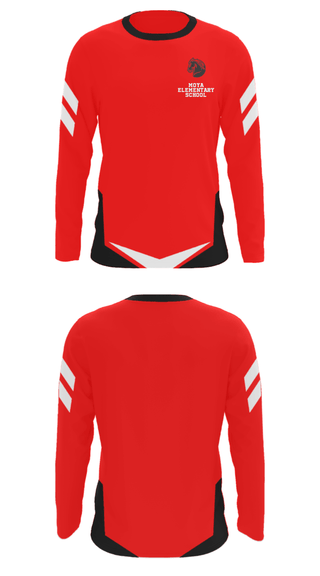 Long Sleeve Performance Shirt, Moya Elementary School, Spirit Store, Teamtime, Team time, sublimation, custom sports apparel, team uniforms, spirit wear, spiritwear, sports uniforms, custom shirts, team store, custom team store, fundraiser sports, apparel fundraiser