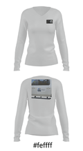 Tapia Tennis courts Resulfacing LLC 90376437 Women's Long Sleeve V-neck Shirt - 20