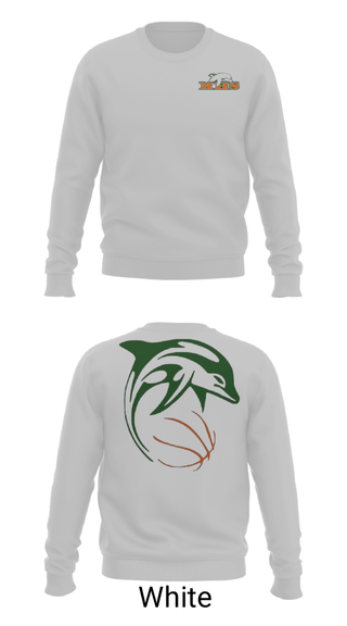 Crew Neck Sweatshirt, Crawford Mosley High School Basketball, Men's Basketball, Teamtime, Team time, sublimation, custom sports apparel, team uniforms, spirit wear, spiritwear, sports uniforms, custom shirts, team store, custom team store, fundraiser sports, apparel fundraiser