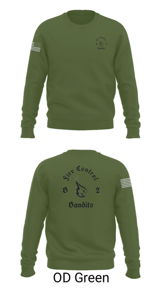 Crew Neck Sweatshirt, B-2, Army, Teamtime, Team time, sublimation, custom sports apparel, team uniforms, spirit wear, spiritwear, sports uniforms, custom shirts, team store, custom team store, fundraiser sports, apparel fundraiser