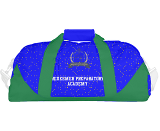 Duffle Bag, Redeemer Preparatory Academy, Spirit Store, Teamtime, Team time, sublimation, custom sports apparel, team uniforms, spirit wear, spiritwear, sports uniforms, custom shirts, team store, custom team store, fundraiser sports, apparel fundraiser