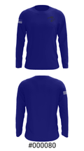 Weatherford Christian School Swimming 67732309 Long Sleeve Performance Shirt - 18