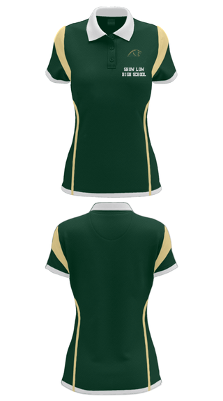 Women's Short Sleeve Performance Polo, SHOW LOW HIGH SCHOOL, Spirit Store, Teamtime, Team time, sublimation, custom sports apparel, team uniforms, spirit wear, spiritwear, sports uniforms, custom shirts, team store, custom team store, fundraiser sports, apparel fundraiser