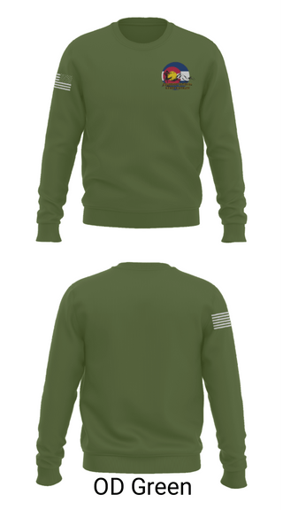 Crew Neck Sweatshirt, Colorado National Guard Biathlon Team, National Guard, Teamtime, Team time, sublimation, custom sports apparel, team uniforms, spirit wear, spiritwear, sports uniforms, custom shirts, team store, custom team store, fundraiser sports, apparel fundraiser