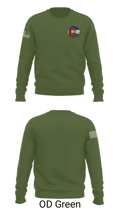Colorado National Guard Biathlon Team 24779519 Crew Neck Sweatshirt - 26