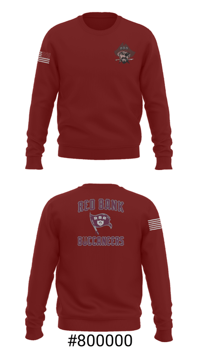 Red Bank Regional High School Basketball 4793272 Crew Neck Sweatshirt - 16