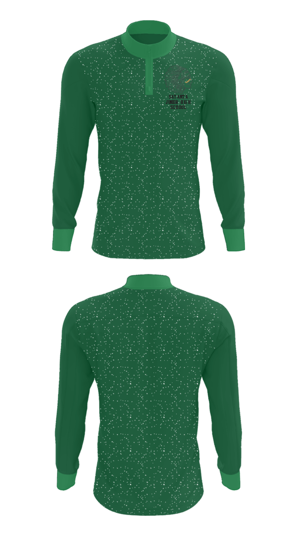 Quarter Zip Jacket, Satanta Junior High School, Spirit Store, Teamtime, Team time, sublimation, custom sports apparel, team uniforms, spirit wear, spiritwear, sports uniforms, custom shirts, team store, custom team store, fundraiser sports, apparel fundraiser
