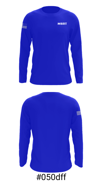 MSRT 70468078 Long Sleeve Performance Shirt - 3