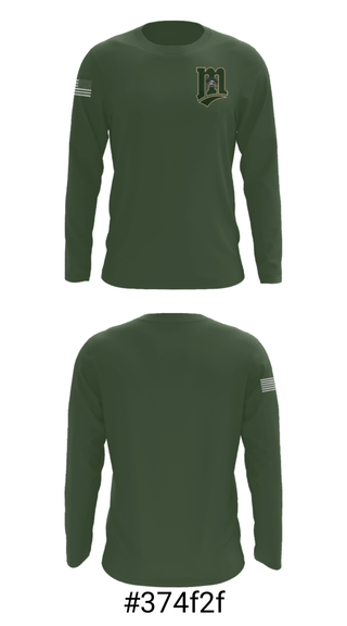 Long Sleeve Performance Shirt, Monte Vista High School Basketball, Women's Basketball, Teamtime, Team time, sublimation, custom sports apparel, team uniforms, spirit wear, spiritwear, sports uniforms, custom shirts, team store, custom team store, fundraiser sports, apparel fundraiser