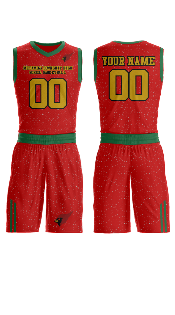 Womens Reversible Basketball Jersey, Metamora Township High School Basketball, Women's Basketball, Teamtime, Team time, sublimation, custom sports apparel, team uniforms, spirit wear, spiritwear, sports uniforms, custom shirts, team store, custom team store, fundraiser sports, apparel fundraiser