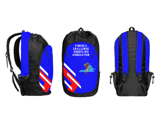 Gear Bag, Virginia Challenge Wrestling Association, Wrestling, Teamtime, Team time, sublimation, custom sports apparel, team uniforms, spirit wear, spiritwear, sports uniforms, custom shirts, team store, custom team store, fundraiser sports, apparel fundraiser