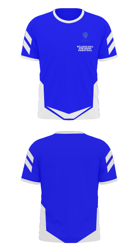 Short Sleeve Performance Polo, William H Hall High School Basketball, Women's Basketball, Teamtime, Team time, sublimation, custom sports apparel, team uniforms, spirit wear, spiritwear, sports uniforms, custom shirts, team store, custom team store, fundraiser sports, apparel fundraiser