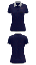 Manvel High School Swimming 12453838 Women's Short Sleeve Performance Polo  - 30
