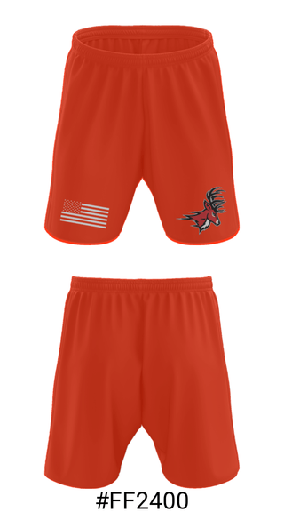 Athletic Shorts With Pockets, Bonanza High School Basketball, Men's Basketball, Teamtime, Team time, sublimation, custom sports apparel, team uniforms, spirit wear, spiritwear, sports uniforms, custom shirts, team store, custom team store, fundraiser sports, apparel fundraiser