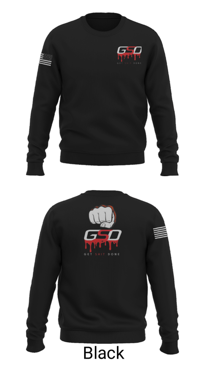 GetShitDone 11491544 Crew Neck Sweatshirt - 9