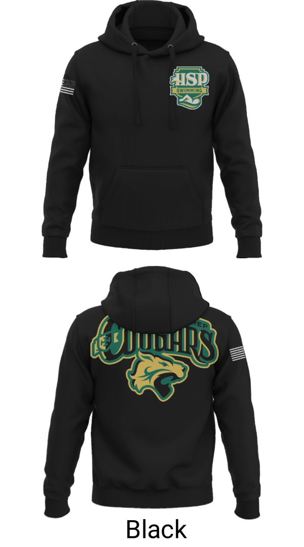 Hoodie, Holy Spirit Preparatory Upper School Swimming, Swimming, Teamtime, Team time, sublimation, custom sports apparel, team uniforms, spirit wear, spiritwear, sports uniforms, custom shirts, team store, custom team store, fundraiser sports, apparel fundraiser