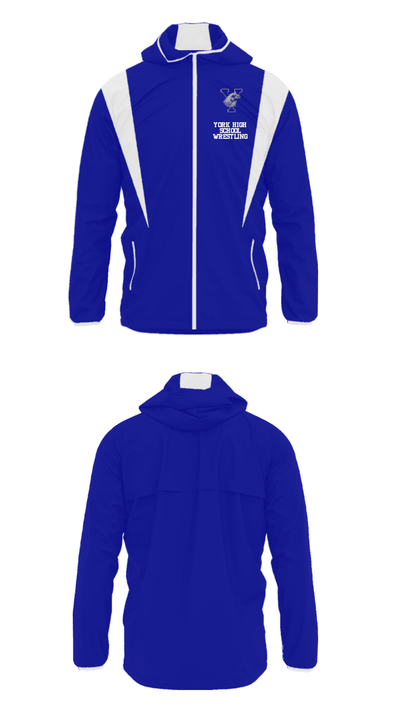 York High School Wrestling 67834436 Windbreaker - 26