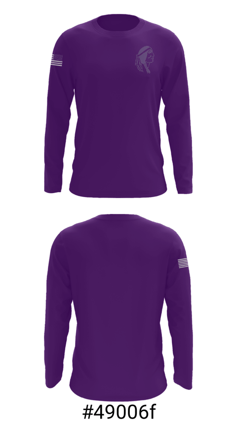 Long Sleeve Performance Shirt, Gladstone High School, Spirit Store, Teamtime, Team time, sublimation, custom sports apparel, team uniforms, spirit wear, spiritwear, sports uniforms, custom shirts, team store, custom team store, fundraiser sports, apparel fundraiser